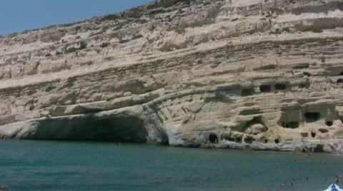 Rock in the sea Stock Footage 524287