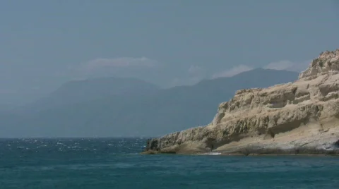 Rock in the sea Stock Footage 524292