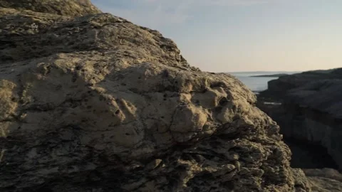 Rock by the sea Stock Footage 167584541