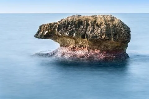 Rock in the sea Stock Photos