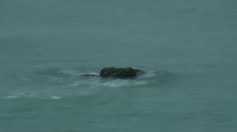 Rock Sea Time lapse Stock Footage 7766544
