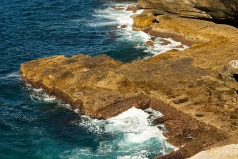 Rock shelf Stock Photos