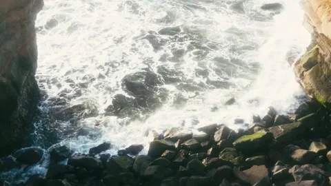 Rock Shore Stock Footage 310475559