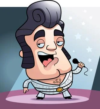 Rock Singer Stock Illustration