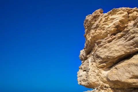 Rock on the sky Foto stock