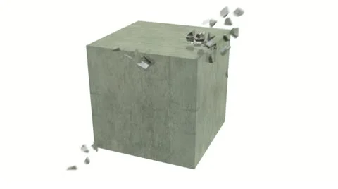 Rock solid usd with alpha channel Stock Footage 22009487