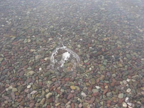 Rock splash Stock Photos