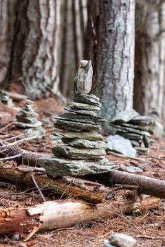 Rock Stack Foto stock