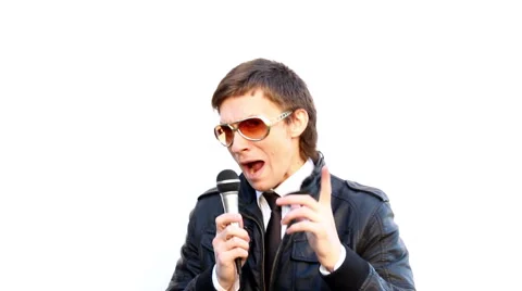 Rock star performing Video stock 1019752