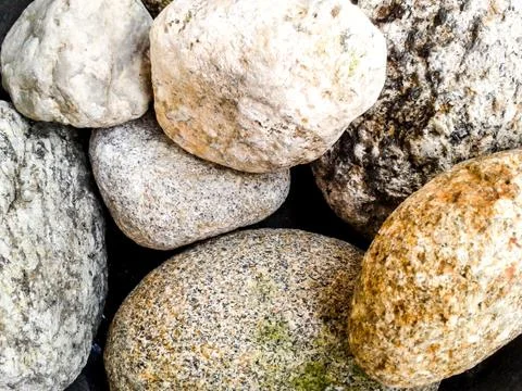 Rock stone background Stock Photos