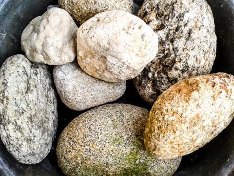 Rock stone background Stock Photos