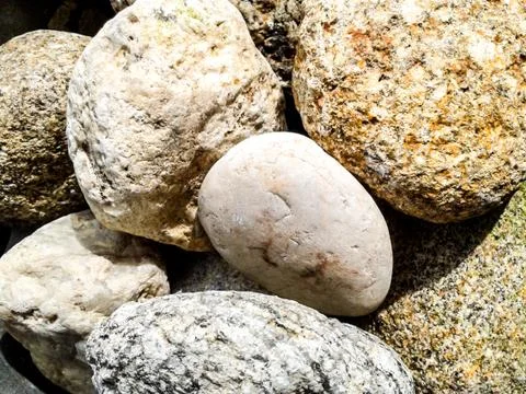 Rock stone background Stock Photos