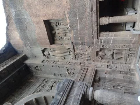 Rock structure Stock Photos