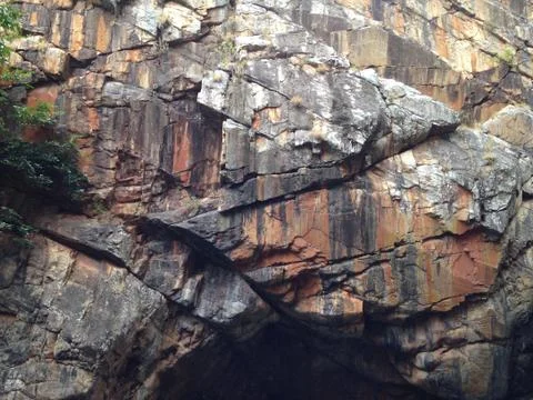 Rock Structure / Sedimentary rocks Stock Photos