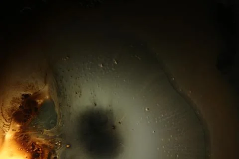 Rock surface texture of alien planet made from ink and paint liquid Stock Illustration