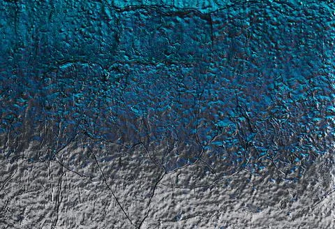 Rock texture. Dark stone wall. Stone background. Rock surface with holography Stock Photos