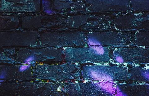 Rock texture. Dark stone wall. Stone background. Rock surface with holography Stock Photos