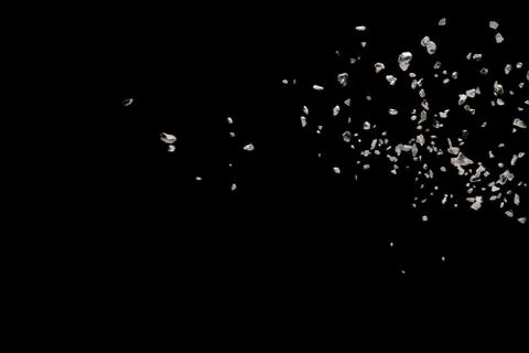 Rock texture exploding background. Stock Photos