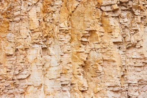 Rock texture shoot on stone-pit Stock Photos