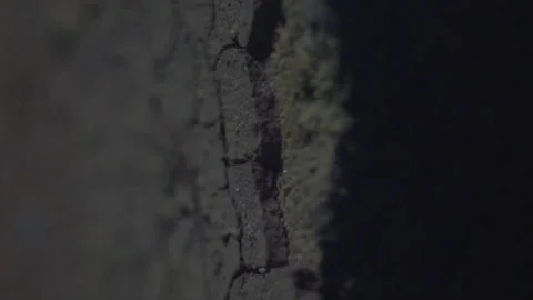 Rock Texture texture from a construction rock, HD, SlowMotion Stock Footage 160330815