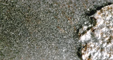 Rock Textures Macro Close Up Vídeo Stock 142133820