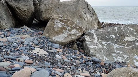 Rock time laps seascape 動画素材 191891885