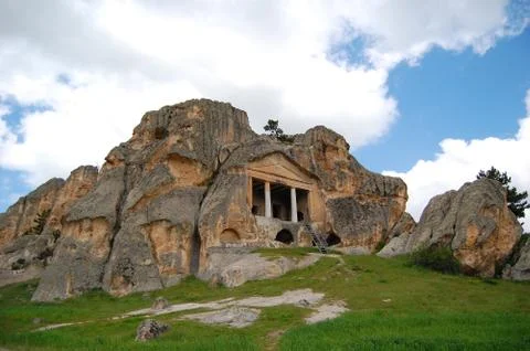 Rock Tombs Stock Photos