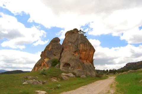 Rock Tombs Stock Photos