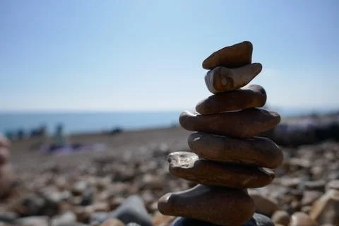 Rock tower 3 Stock Photos