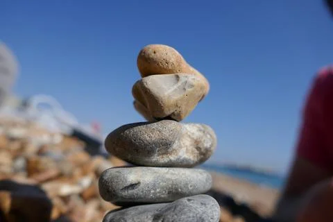 Rock tower Stock Photos