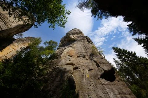 Rock town Stock Photos