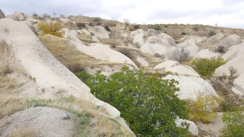 Rock valley in cappadocia Video stock 100922255