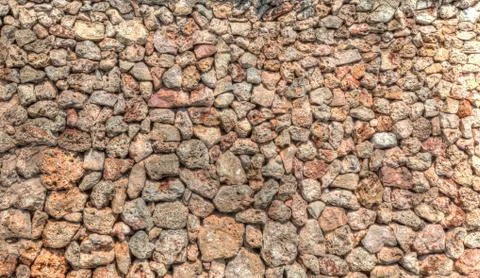 Rock wall background Stock Photos