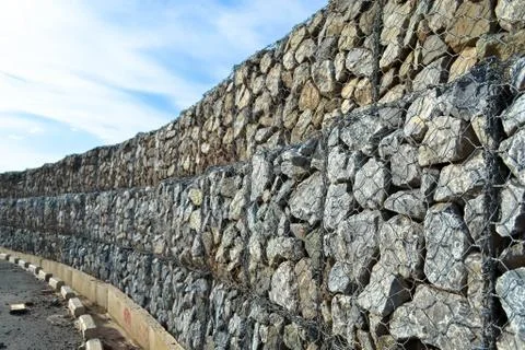 Rock wall Stock-Fotos