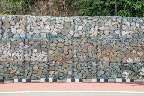 Rock wall Foto stock