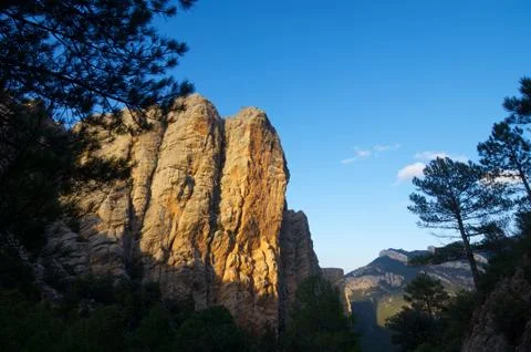 Rock wall Stock Photos