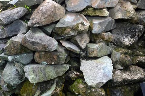 Rock wall Stock Photos