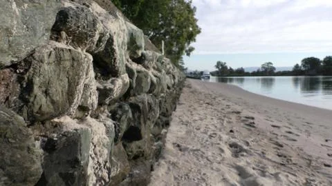 Rock Wall Foto stock