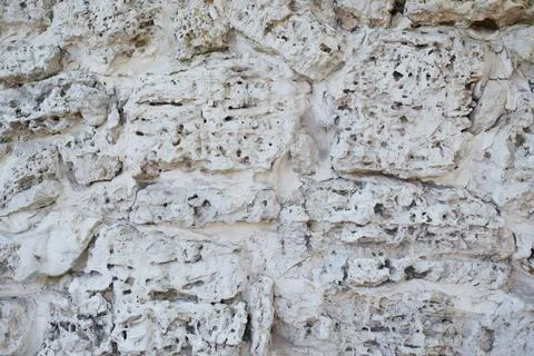 Rock wall texture. Stone wall background for design or illustration Stock Photos