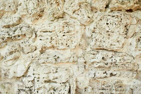 Rock wall texture. Stone wall background for design or illustration Stock Photos