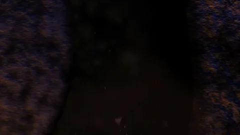 Rock Wall transition Stock Footage 105762441