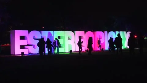 Rock was the rhythm for the first day of the Estéreo Picnic in Bogotá, Bogotá (e Stock Footage 269541793