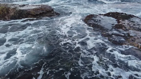 Rock water Stock Footage 139150988