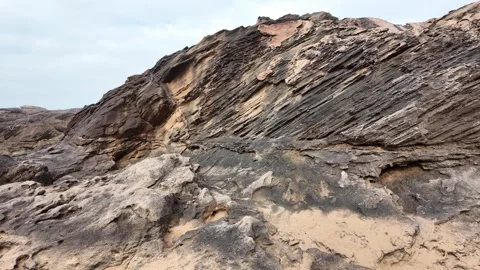 Rock Waterfall Stock Footage 333582656