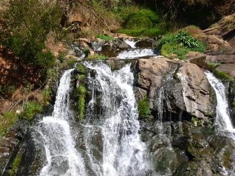 Rock Waterfall Stock Photos