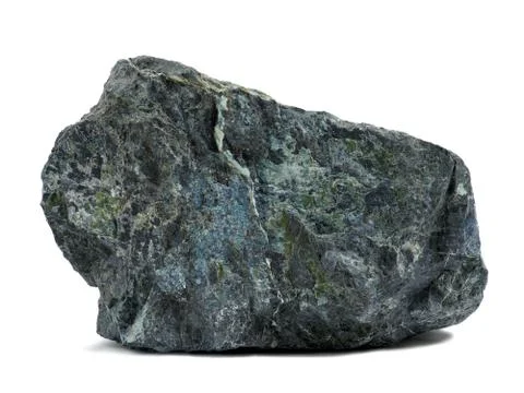 Rock on white Foto stock