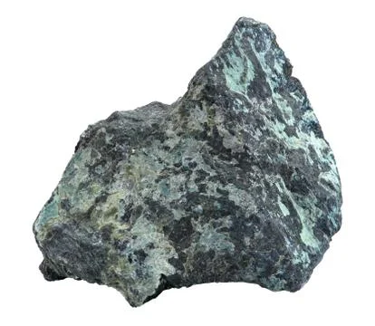 Rock on white Stock Photos