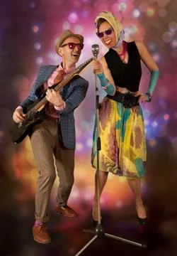 Rockabilly couple Фото