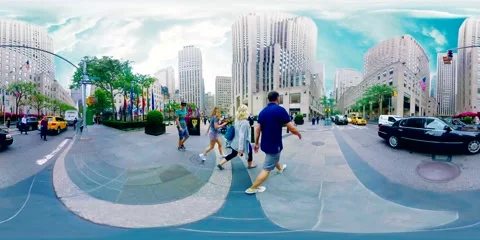 Rockefeller 360VR Stock Footage 67640815