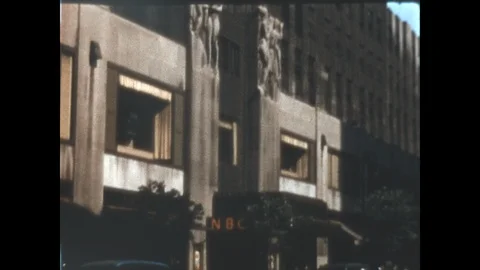 Rockefeller Center 1952 Stock Footage 114583924